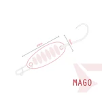 Kép 3/3 - Delphin MAGO 2g NUCLEO kanál villantó
