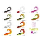 Kép 2/2 - Delphin TWISTA UVs 5db 8cm HAWAI gumihal