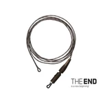 Kép 1/2 - Delphin The End Leadcore+PIN clip 100cm/45lbs 3db előke
