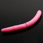 Kép 1/2 - Libra Lures Fatty D'Worm 65 - 017 Bubble Gum plasztik csali