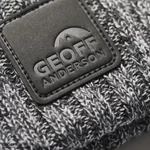 Kép 2/3 - Geoff Anderson WizWool Njal kötött sapka, szürke