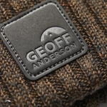 Kép 2/3 - Geoff Anderson WizWool Njal kötött sapka, barna