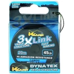 Kép 2/2 - K-Karp Dyna Tex 3X-Link 20 m 25 lb camou fonott előkezsinór