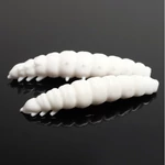 Kép 1/2 - Libra Lures Larva 30 - 001 White plasztik csali