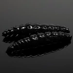 Kép 1/2 - Libra Lures Larva 35 - 040 Black plasztik csali