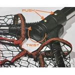 Kép 6/6 - Rapture Aggressor Rubber Net 65*50 1 tagos merítő szák 0,8m