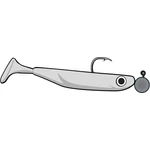Kép 3/3 - Rapture Power Minnow Set Shad Tail Clear Water 75 mm