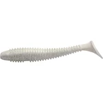 Kép 1/4 - Rapture Ribbed Swing Shad 7cm white ghost 12db plasztik csali