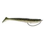 Kép 3/4 - Rapture Ribbed Swing Shad 7cm white ghost 12db plasztik csali