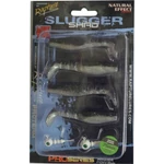 Kép 1/14 - Rapture Slugger Shad Set 75geen Shiner 4+2db/csg, műcsali szett