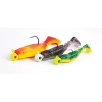Kép 10/14 - Rapture Slugger Shad Set 75 Flame Yellow 4+2db/csg, műcsali szett