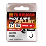 Kép 1/2 - Trabucco Wide Gape Pellet szakáll nélküli horog, méret: 14