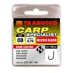 Kép 1/2 - Trabucco Carp Specialist mikro szakállas horog, méret: 10