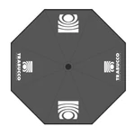 Kép 3/4 - Trabucco Competition umbrella grey 250 PU, napernyő
