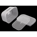 Kép 3/3 - Trabucco Xps Bait Boxes Wh W/Riddle csalitartó doboz, mászató rostával