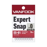 Kép 1/3 - VANFOOK EXPERT SNAP ES-01-0 kapocs, 10 db/csg