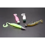 Kép 3/3 - Biwaa TailGunR Curly 3,5" 9cm Bloodworm Texas Craw 012 gumihal 7 db/csg