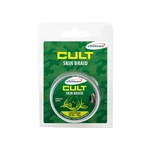 Kép 3/3 - Climax Cult Carp Skin Braid 15m 20lb Camou Brown pontyozó fonott előkezsinór