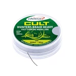 Kép 1/2 - Climax Cult Carp Huntersbraid Heavy Sinking Hooklink 20m 20lb Dark Silt pontyozó fonott előkezsinór