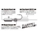 Kép 3/5 - Decoy SV-70 Rocket Magic 0,9g #8 jig fej 5 db/csg