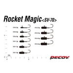 Kép 4/5 - Decoy SV-70 Rocket Magic 0,9g #8 jig fej 5 db/csg