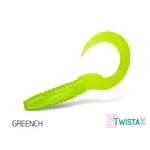 Kép 1/2 - Delphin TwistaX Eeltail UVs 5db 15cm GREENCH gumihal