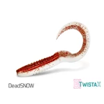 Kép 1/2 - Delphin TwistaX Eeltail UVs 5db 6cm DeadSNOW gumihal