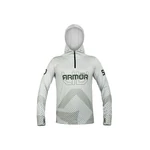 Kép 2/6 - Delphin UV ARMOR 50+ Kapucnis hosszúujjú póló Olive XL