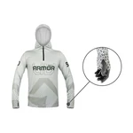 Kép 3/6 - Delphin UV ARMOR 50+ Kapucnis hosszúujjú póló Olive XL