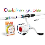 Kép 1/2 - Delphin Yupie 180 + 3T horgász szett gyerekeknek