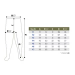 Kép 6/6 - Delphin Hron Pants 45-ös derékig érő gázlónadrág