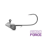 Kép 1/6 - Delphin AeroForce 5g #4/0 Grub-tartóval ellátott jigfej 5 db/csg