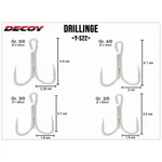 Kép 2/3 - Decoy Y-S22 Multi Purpose #6 hármas horog