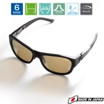 Kép 1/3 - Tiemco Sight Master Enorme Black SWR Deep Brown polarizált napszemüveg