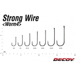 Kép 3/3 - Decoy Worm 4 Strong Wire 1/0 egyágú horog 9 db/csg