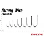 Kép 3/3 - Decoy Worm 4 Strong Wire 4/0 egyágú horog 8 db/csg