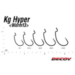 Kép 3/3 - Decoy Offset Worm KG 13 Hyper 1/0 horog 7 db/csg