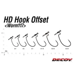 Kép 3/3 - Decoy Offset Worm 117 HD 4 horog forgóval 5 db/csg