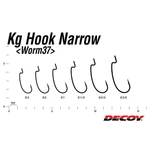 Kép 2/3 - Decoy Offset Worm KG 37 Narrow 1/0 horog 9 db/csg