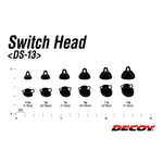 Kép 6/8 - Decoy DS-13H Switch Head Heavy 21gr jig fej ólom