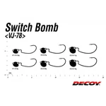 Kép 2/6 - Decoy Offset VJ-78 Switch Bomb #3/0 11gr súlyozott horog 2 db/csg