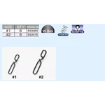 Kép 1/2 - Decoy SN-16 Slim Snap 1 8lbs kapocs 6 db/csg