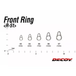 Kép 2/5 - Decoy R-51 Front Ring #7 150lbs kulcskarika