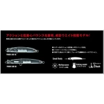 Kép 2/2 - APIA PUNCH LINE 60 5gr 60mm 12 Clear Chart  glitter wobbler