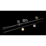 Kép 2/4 - Sportex Black Pearl Maxx Travel 270 60gr 5sec pergető bot