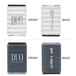 Kép 3/3 - Duo Reverse Lure Case 120 20x12,6x3,6cm Pearl Black/Gold Logo doboz