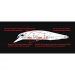 Kép 3/3 - Duo Realis Jerkbait 100SP 14.5gr AJA3055 Chart Gill Halo wobbler