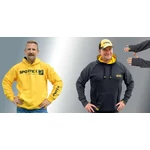 Kép 1/2 - Sportex Hoody sárga/fekete XXL pulóver