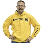 Kép 2/2 - Sportex Hoody sárga/fekete XXL pulóver