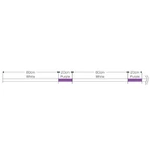 Kép 5/5 - Varivas Avani Sea Bass Max Power PE X9 150m #1.2 25lbs white purple, fonott zsinór pergetéshez